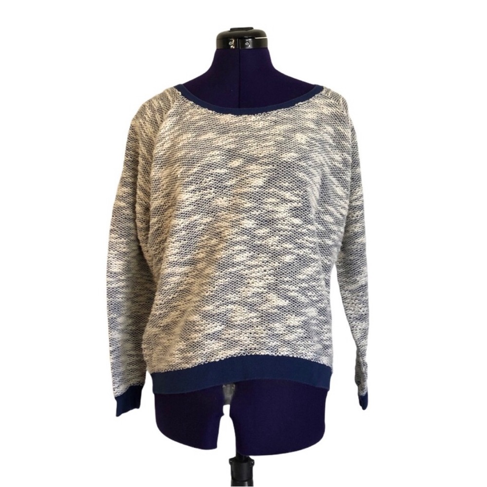 Nine West Vintage America Collection Patterned Sweat Shirt